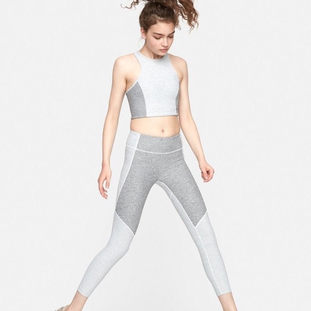 Outdoor Voices XS Warmup Legging in Dove & Ash